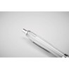 Stylo à bille  en RPET pratique personnalisé RIO Matières : PET recyclé Couleurs : blanc transparent cadeau collaborateur premiu