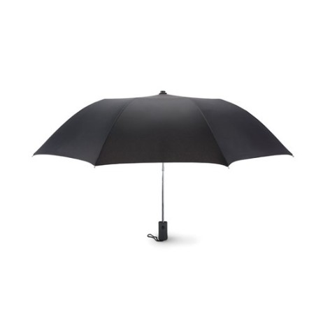 Parapluie Automatique Personnalisé avec Ouverture Rapide - HAARLEM Matières : métal Couleurs : noir