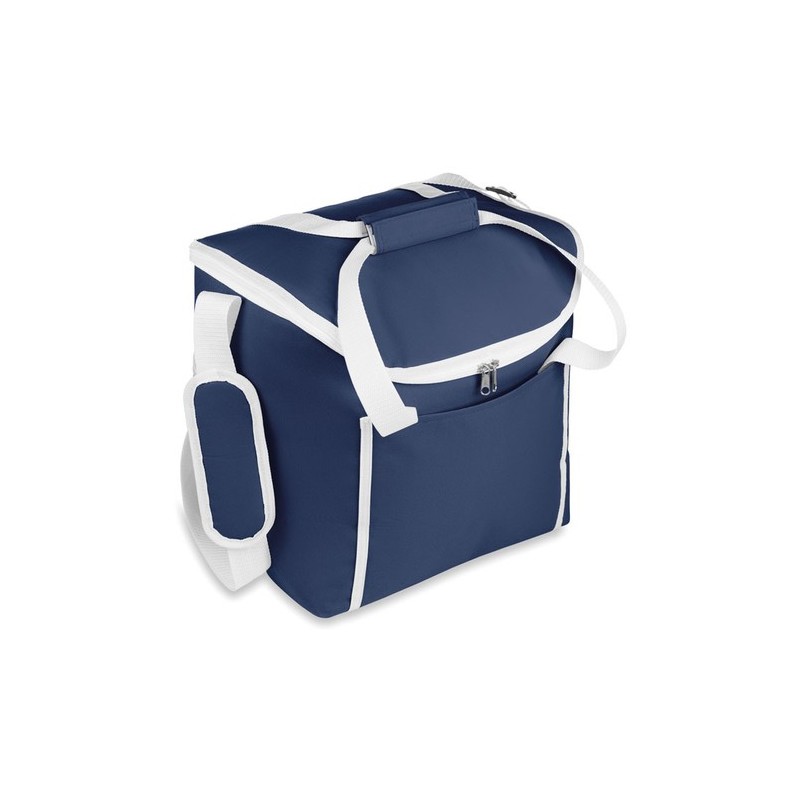 Sac isotherme personnalisé en polyester 600D pour vos sorties Matières : PET Couleurs : bleu