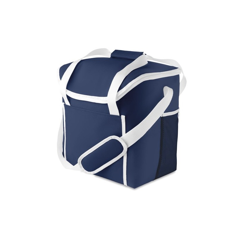 Sac isotherme personnalisé en polyester 600D pour vos sorties Matières : PET Couleurs : bleu cadeau entreprise pas cher