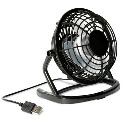 Ventilateur Pratique en ABS Personnalisé AIRY Matières : ABS Couleurs : noir