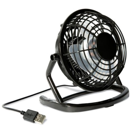 Ventilateur Pratique en ABS Personnalisé AIRY Matières : ABS Couleurs : noir