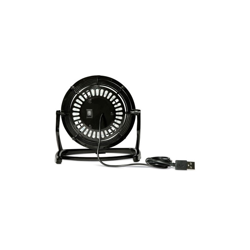 Ventilateur Pratique en ABS Personnalisé AIRY Matières : ABS Couleurs : noir cadeau entreprise pas cher