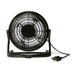 Ventilateur Pratique en ABS Personnalisé AIRY Matières : ABS Couleurs : noir impression haute définition
