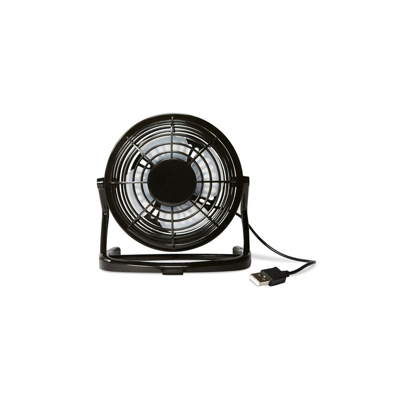 Ventilateur Pratique en ABS Personnalisé AIRY Matières : ABS Couleurs : noir impression haute définition