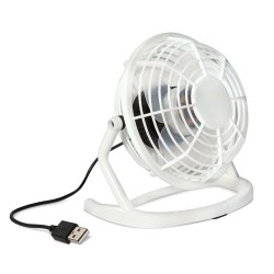Ventilateur Pratique en ABS Personnalisé AIRY Matières : ABS Couleurs : blanc personnalisable avec votre logo