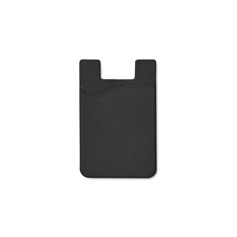 Porte Carte de Visites Pratique Personnalisé SILICARD Matières : silicone Couleurs : noir