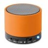 Haut-parleurs sans fil Audio Premium Personnalisés ROUND BASS pas cher Couleurs : orange marquage laser ultra précis