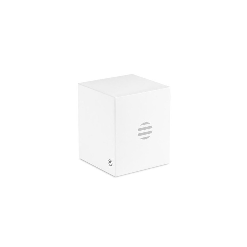 Haut-parleurs sans fil Audio Premium Personnalisés ROUND BASS pas cher Couleurs : bleu royal objet promotionnel éco-responsable