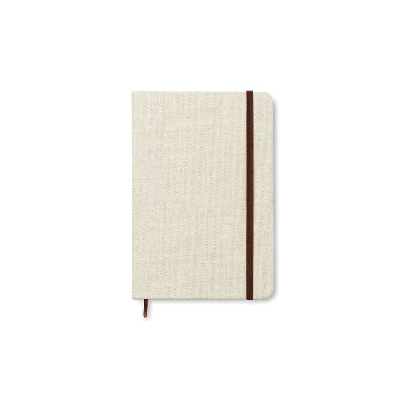 Carnet A5 en Toile Éco-responsable avec 96 Pages - CANVAS Matières : papier Couleurs : beige