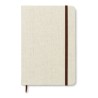 Carnet A5 en Toile Éco-responsable avec 96 Pages - CANVAS Matières : papier Couleurs : beige