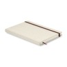 Carnet A5 en Toile Éco-responsable avec 96 Pages - CANVAS Matières : papier Couleurs : beige cadeau entreprise pas cher