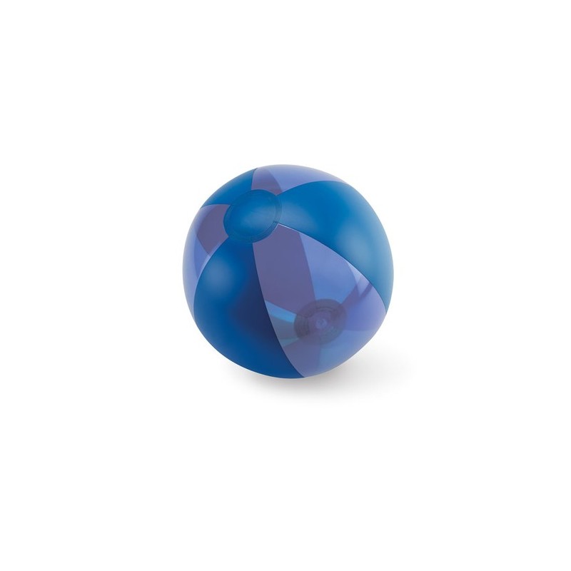 Ballon de plage gonflable personnalisé, cadeau d'entreprise AQUATIME Matières : PVC Couleurs : bleu accessoire événementiel uniq