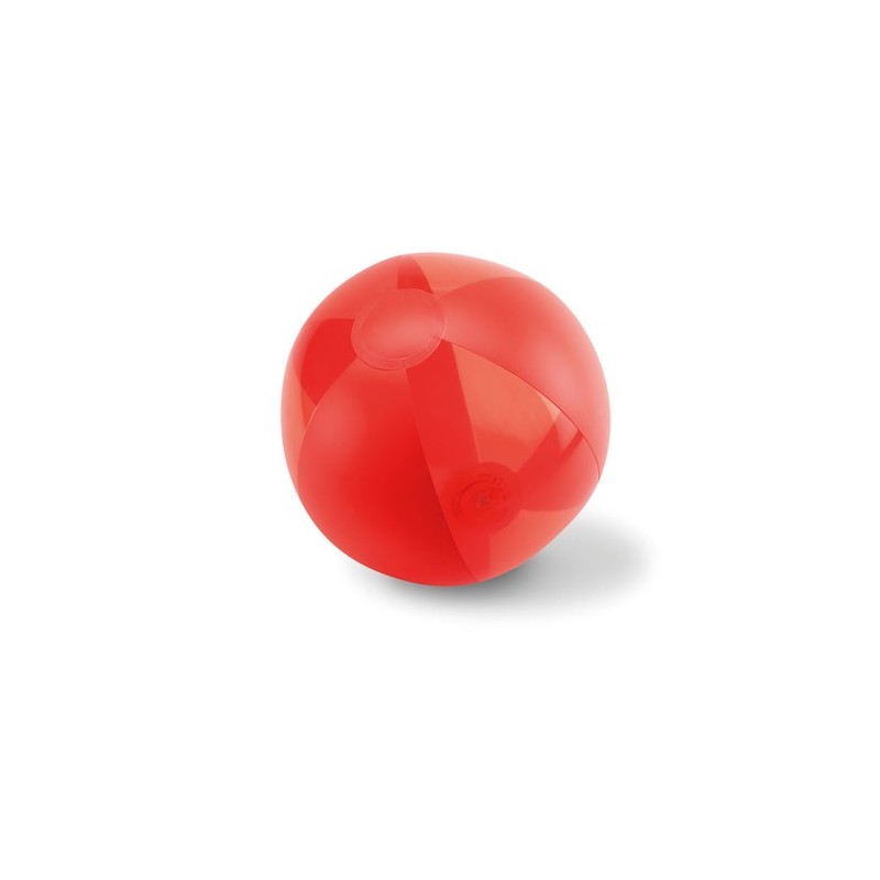 Ballon de plage gonflable personnalisé, cadeau d'entreprise AQUATIME Matières : PVC Couleurs : rouge marquage laser ultra précis