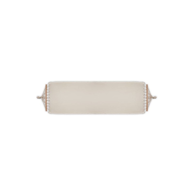 Hamac personnalisé en poly coton pour détente extérieure - HAMMACA Matières : coton Couleurs : beige personnalisable avec votre 