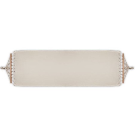 Hamac personnalisé en poly coton pour détente extérieure - HAMMACA Matières : coton Couleurs : beige personnalisable avec votre 