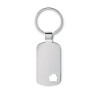Porte-clés Maison Personnalisé Éco-responsable Cadeau Publicitaire - HOUSE KEY Matières : métal Couleurs : argenté mat