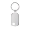 Porte-clés Maison Personnalisé Éco-responsable Cadeau Publicitaire - HOUSE KEY Matières : métal Couleurs : argenté mat personnal