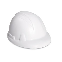 Casque de chantier anti-stress personnalisé MINEROSTRESS Matières : PU Couleurs : blanc 2