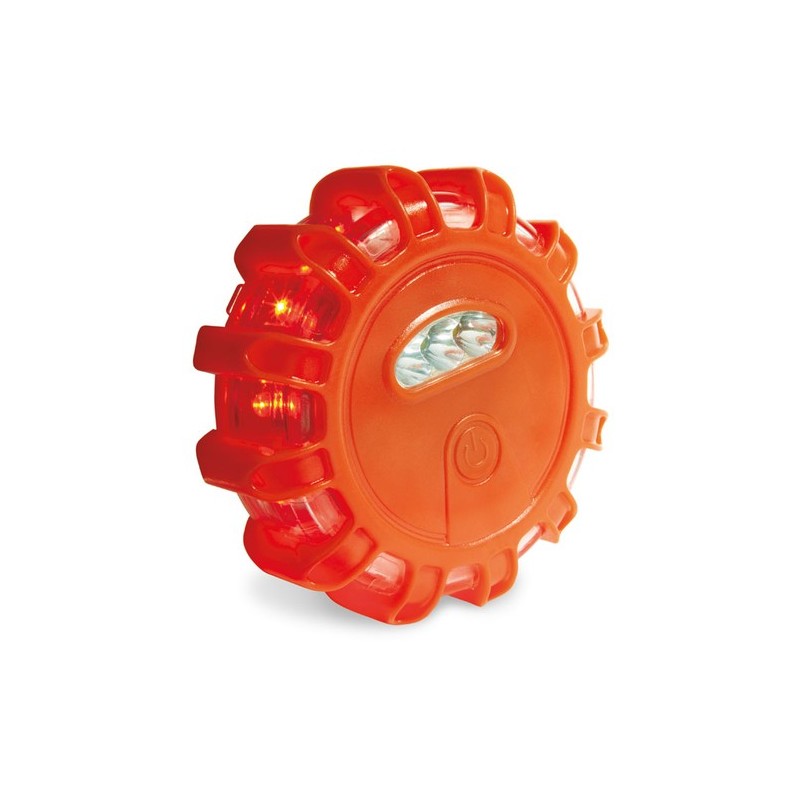 Lampe d'urgence LED personnalisée de sécurité routière 5LIGHTS pas cher Couleurs : orange Matières : TPR cadeau entreprise pas c