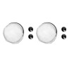 Set de deux pare-soleil personnalisables - SOMBRA LIGHT Matières : PVC Couleurs : noir personnalisable avec votre logo