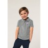 Polo Enfant 100% Coton Idéal pour Cadeaux Personnalisés - PERFECT KIDS Matières : coton Taille textile : XXL Couleurs : gris chi