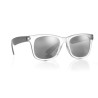 Lunettes de soleil miroir personnalisées - AMERICA TOUCH Matières : Polycarbonate (PC) Couleurs : noir cadeau collaborateur prem