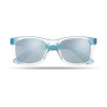 Lunettes de soleil miroir personnalisées - AMERICA TOUCH Matières : Polycarbonate (PC) Couleurs : bleu cadeau entreprise pas che