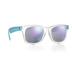 Lunettes de soleil miroir personnalisées - AMERICA TOUCH Matières : Polycarbonate (PC) Couleurs : bleu objet promotionnel éco-re
