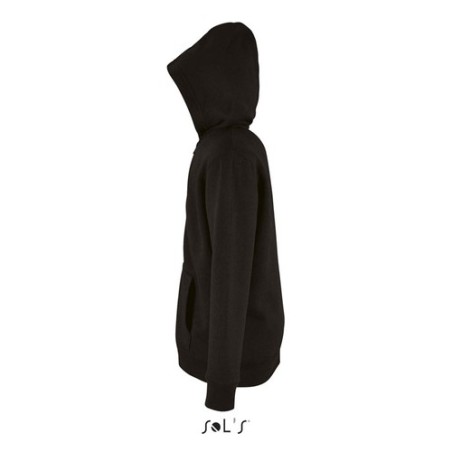Hoodie Enfant Personnalisé avec Zip et Capuche - STONE KIDS Matières : coton Taille textile : XL Couleurs : noir personnalisable