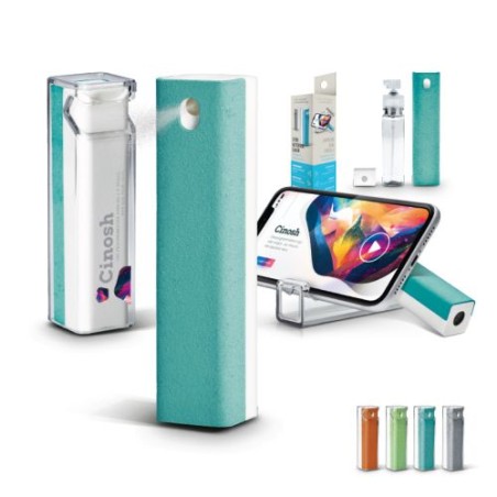 Spray nettoyant  2 en 1 pour écran et support smartphone (15 ml) - Personnalisable