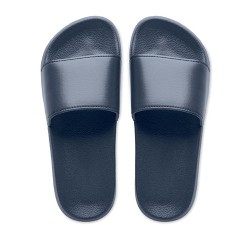 Claquettes antidérapantes personnalisées 46/47 pas cher KOLAM Matières : EVA Couleurs : bleu marine livraison express 24h 48h