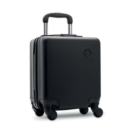 Valise trolley compacte et pratique personnalisée STOR sous siège Matières : ABS Couleurs : noir