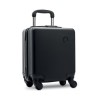 Valise trolley compacte et pratique personnalisée STOR sous siège Matières : ABS Couleurs : noir