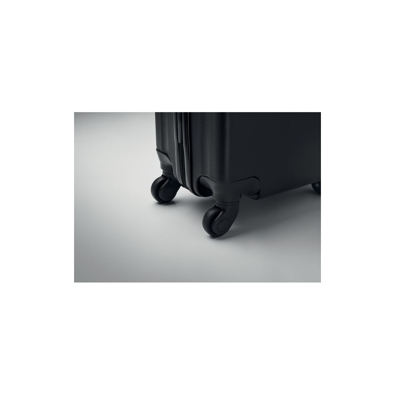 Valise trolley compacte et pratique personnalisée STOR sous siège Matières : ABS Couleurs : noir cadeau entreprise pas cher