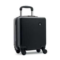 Valise trolley compacte et pratique personnalisée STOR sous siège Matières : ABS Couleurs : noir impression haute définition