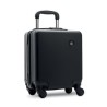 Valise trolley compacte et pratique personnalisée STOR sous siège Matières : ABS Couleurs : noir impression haute définition