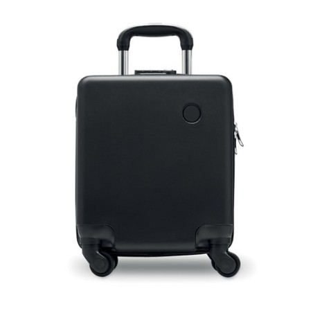Valise trolley compacte et pratique personnalisée STOR sous siège Matières : ABS Couleurs : noir cadeau collaborateur premium