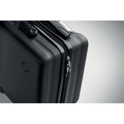 Valise trolley compacte et pratique personnalisée STOR sous siège Matières : ABS Couleurs : noir impression logo haute qualité
