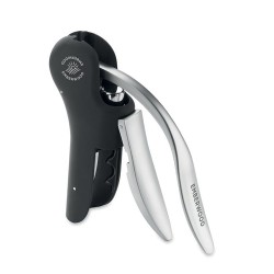 Tire-bouchon automatique personnalisé  CORCHO - Accessoire Vin pas cher Matières : ABS Couleurs : noir cadeau entreprise pas che