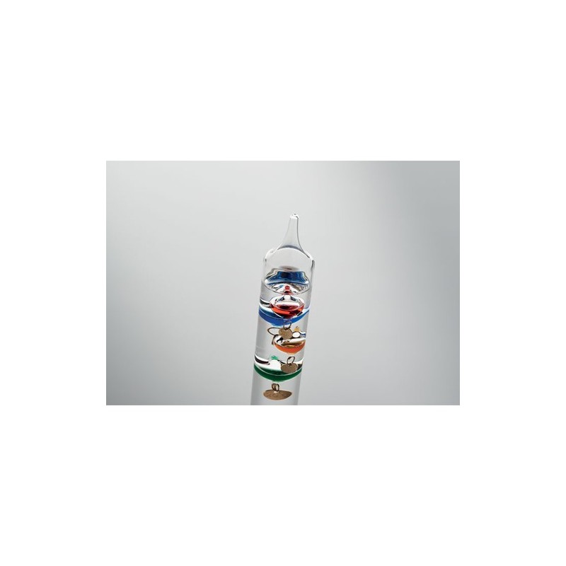 Thermomètre Galileo en verre - Élégance et précision