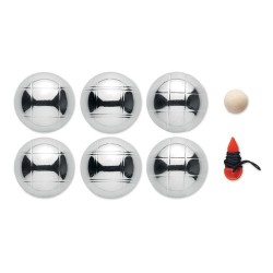 Jeu de Boules Personnalisé - OTHO Matières : métal Couleurs : noir impression haute définition