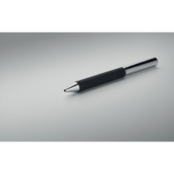Stylo bille twist en métal personnalisé avec boîte - SCRIBI Matières : acier inoxydable Couleurs : noir marquage laser ultra pré
