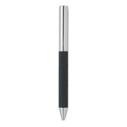 Stylo bille twist en métal personnalisé avec boîte - SCRIBI Matières : acier inoxydable Couleurs : noir livraison express 24h 48
