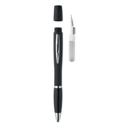 Stylo multifonction personnalisé avec kit de nettoyage  TWS Matières : polypropylène (PP) Couleurs : noir