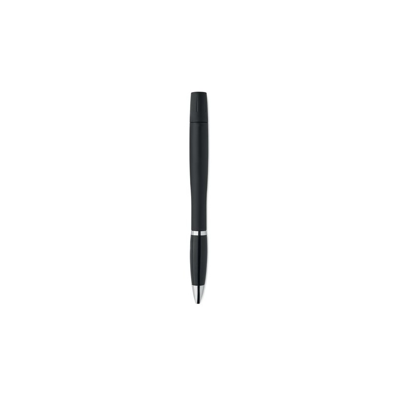 Stylo multifonction personnalisé avec kit de nettoyage  TWS Matières : polypropylène (PP) Couleurs : noir impression haute défin
