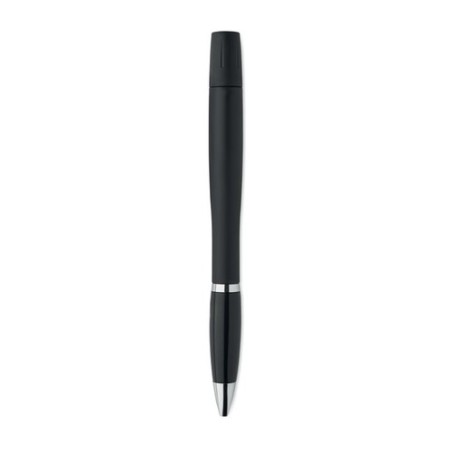 Stylo multifonction personnalisé avec kit de nettoyage  TWS Matières : polypropylène (PP) Couleurs : noir impression haute défin
