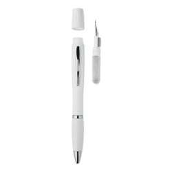 Stylo multifonction personnalisé avec kit de nettoyage  TWS Matières : polypropylène (PP) Couleurs : blanc personnalisable avec 