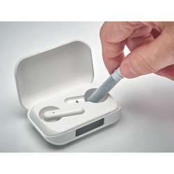 Stylo multifonction personnalisé avec kit de nettoyage  TWS Matières : polypropylène (PP) Couleurs : blanc goodies entreprise de