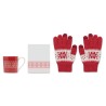 Coffret pratique Hiver avec Mug et Gants - COPITO Matières : céramique Couleurs : rouge goodies publicitaire événementiel